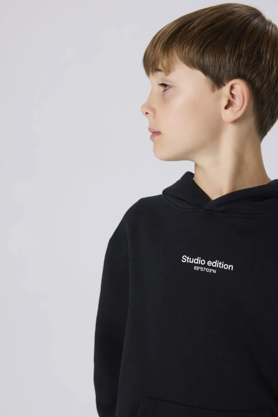 NAME IT KIDS hoodie met tekst zwart, foto 6