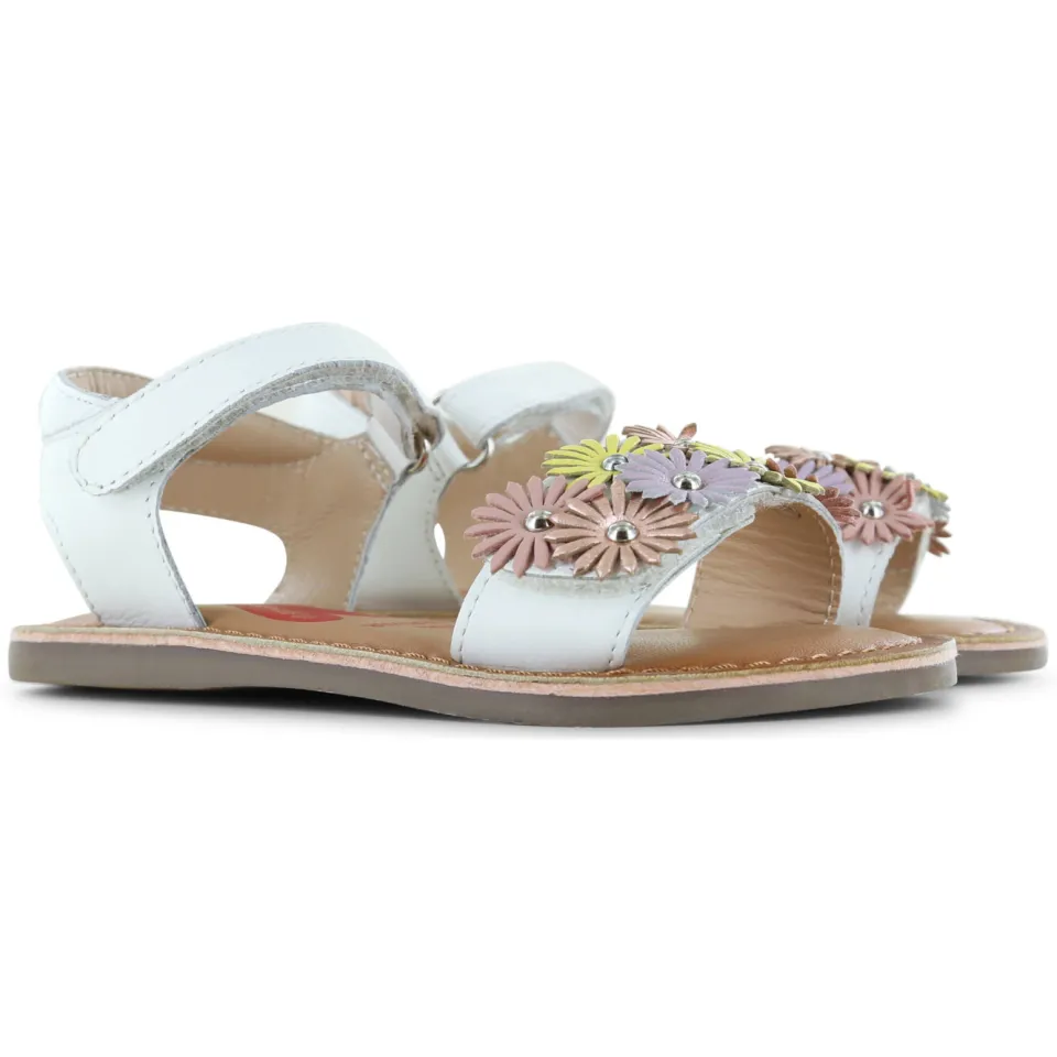 Shoesme leren sandalen wit, foto 6
