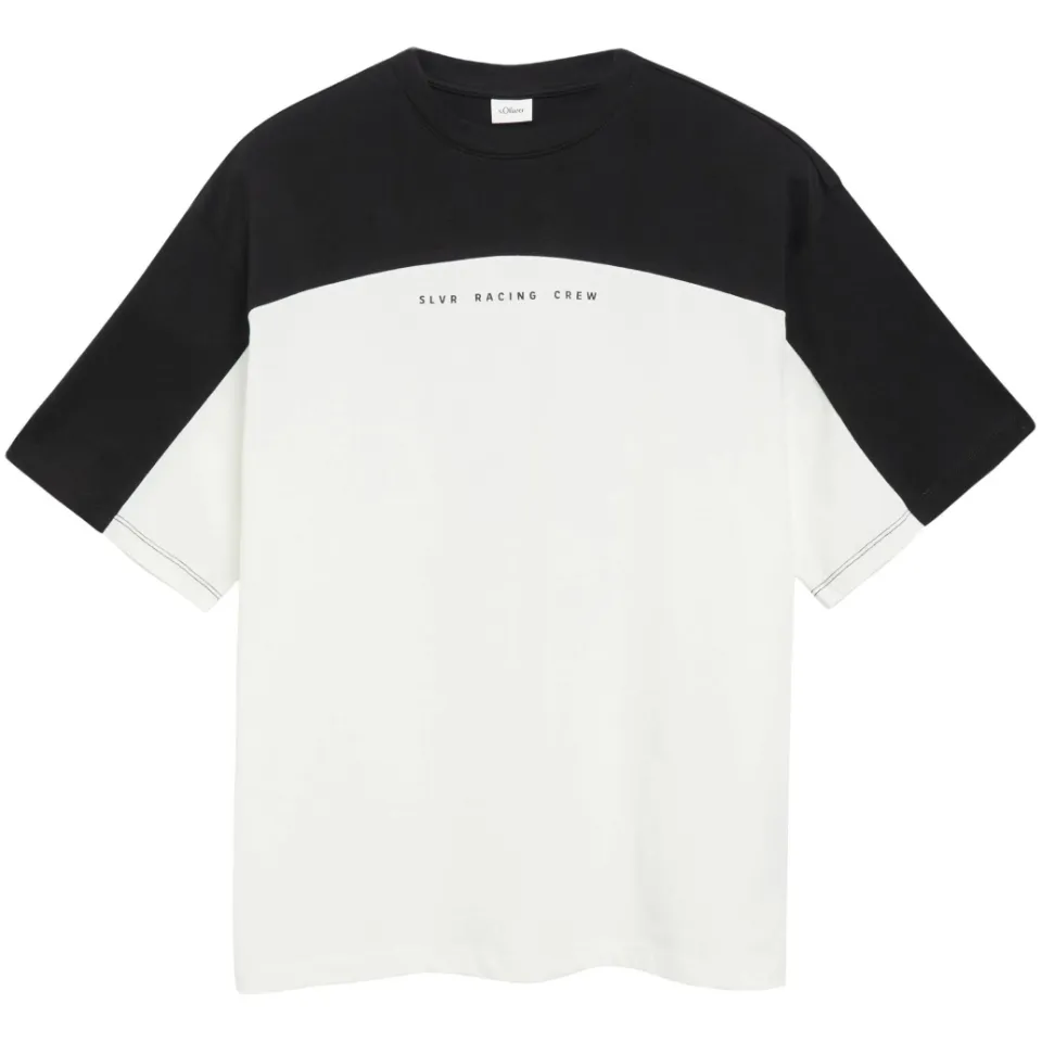 s.Oliver T-shirt met backprint wit, foto 2
