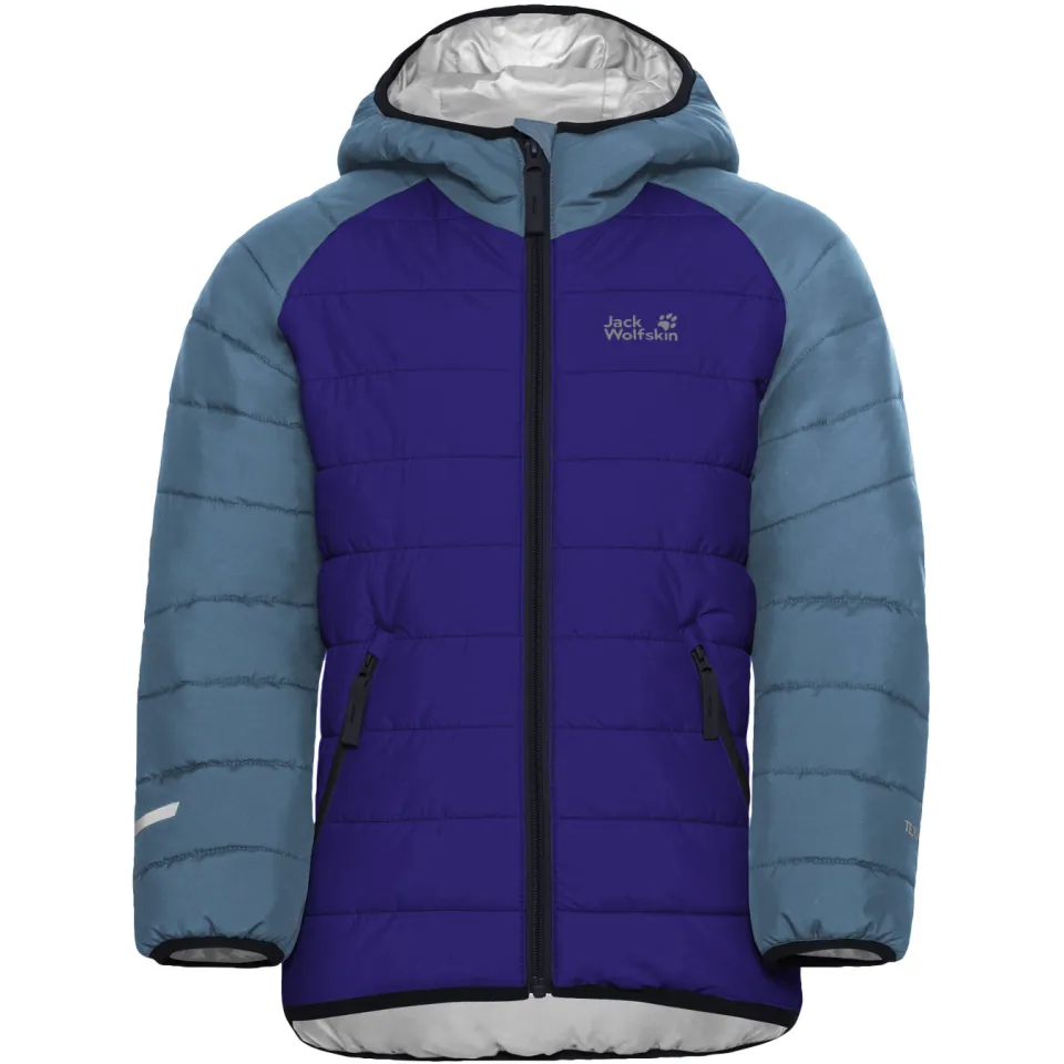 Jack Wolfskin gewatteerde winterjas kobaltblauw, foto 2