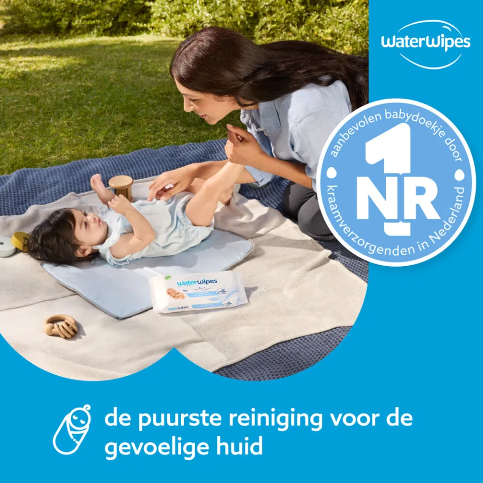 WaterWipes billendoekjes 1080 doekjes, foto 8