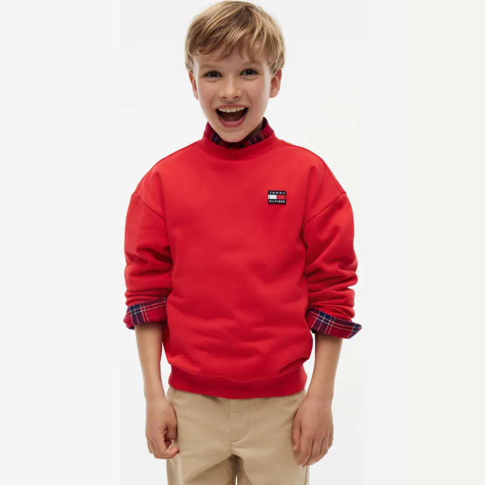 Tommy Hilfiger sweater - rood, foto 3