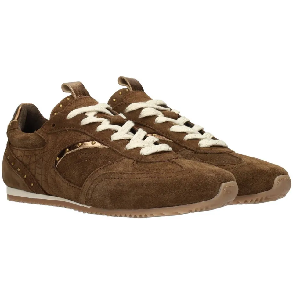 Poelman Tamara suède sneakers - bruin, foto 4