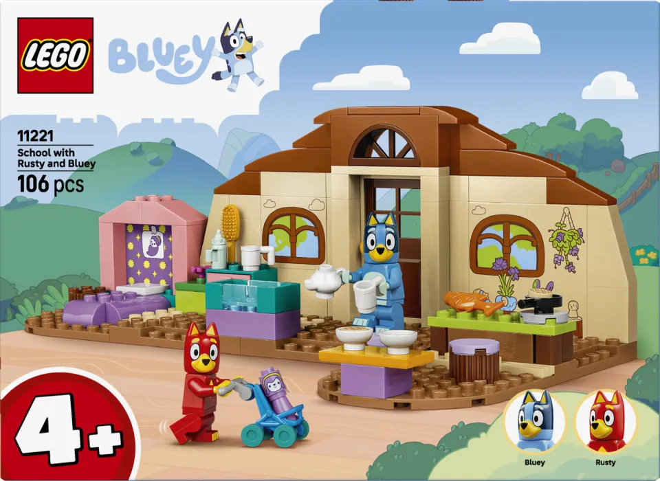 Lego Bluey School met Rusty en Bluey 11221, foto 5