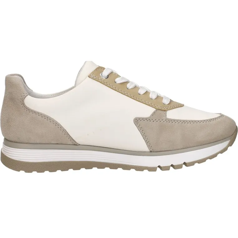 Rieker 273153 lage sneakers gebroken wit