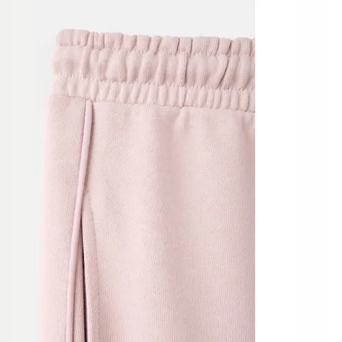 Mango wide leg joggingbroek roze, foto 4