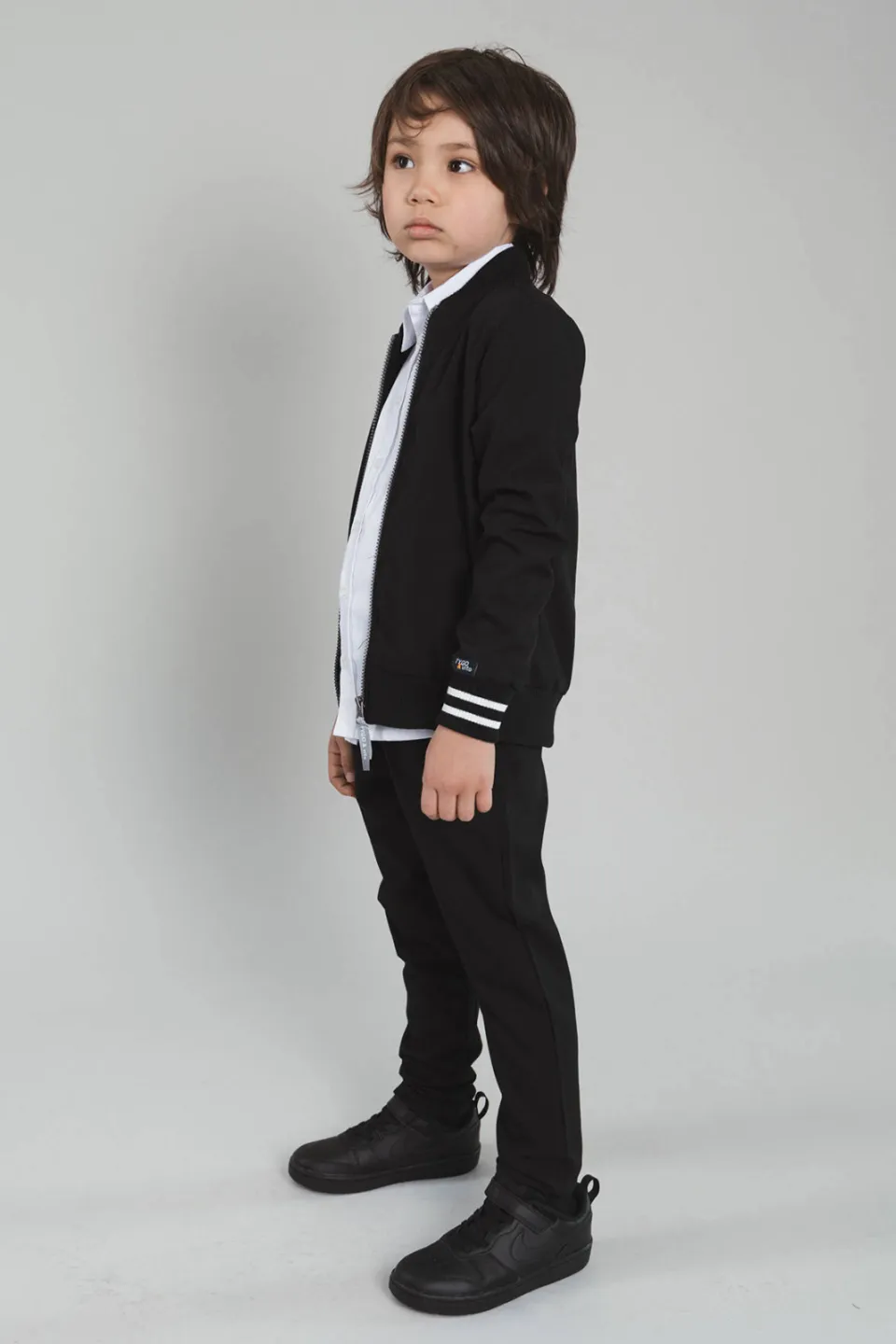 TYGO & vito regular fit sweatbroek zwart, foto 3