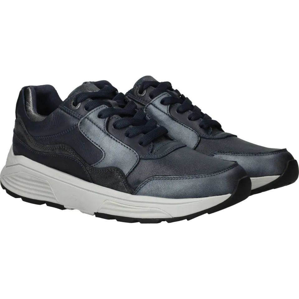 Xsensible Golden Gate Stretchwalker GX Sneakers Dames Blauw, foto 3