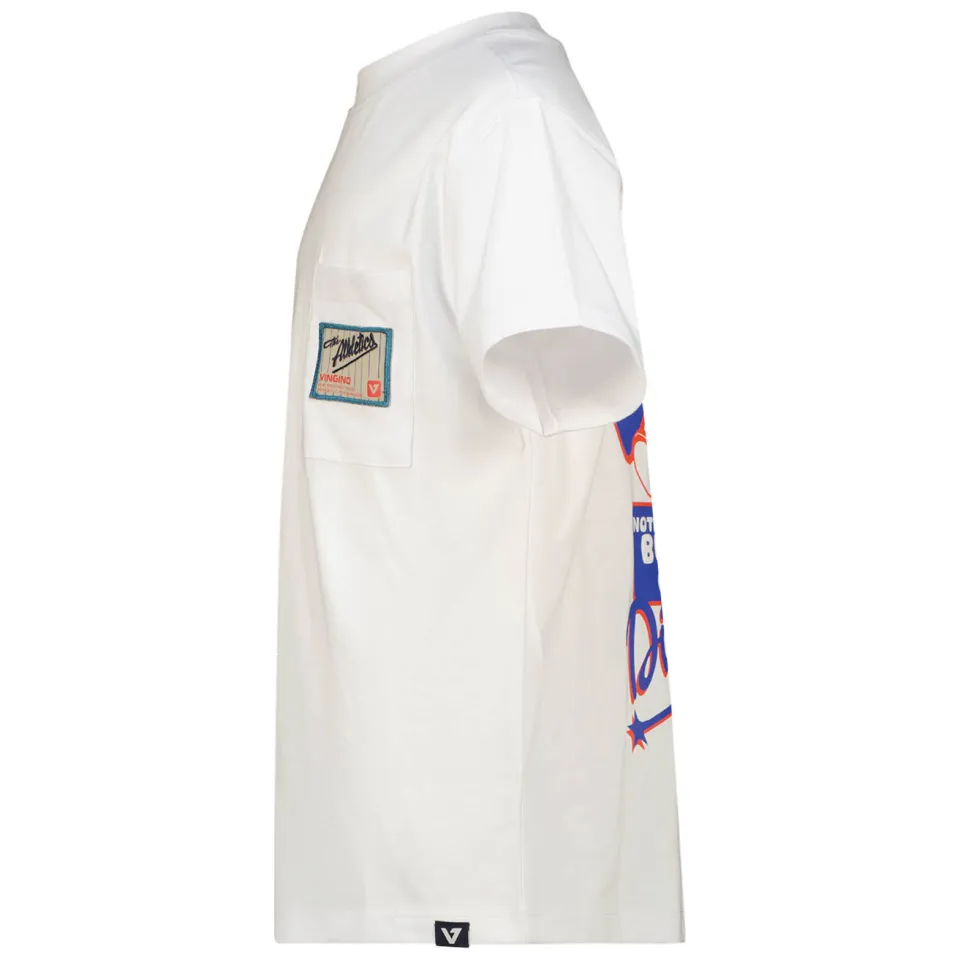 Vingino Hoscot t-shirt met backprint wit, foto 3