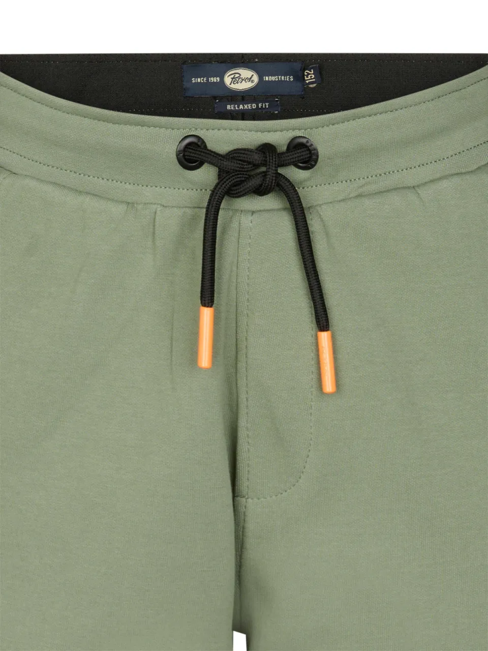 Petrol Industries relaxed sweatshort saliegroen, foto 8