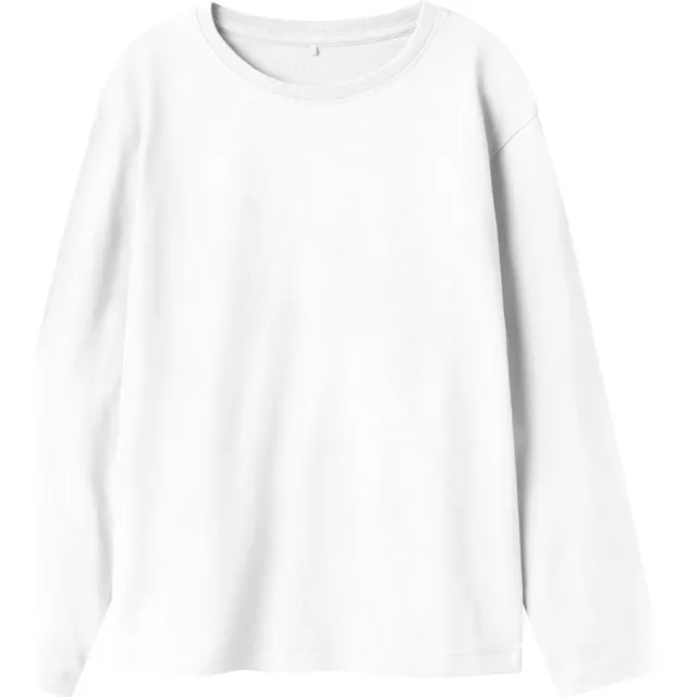 NAME IT NKMVOBBO longsleeve wit Bright White
