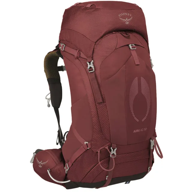 Osprey Aura AG 50 trekkingrugzak rood