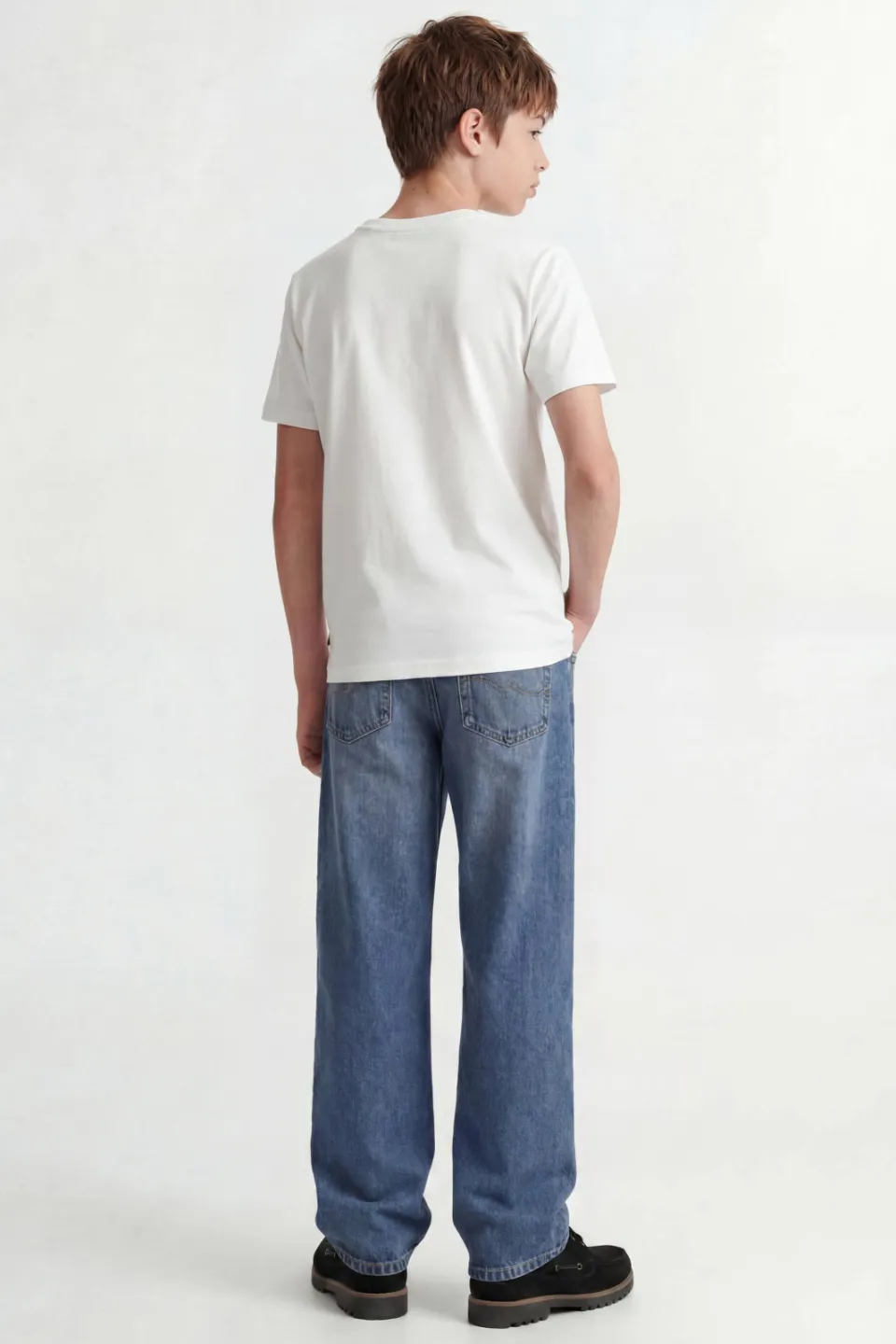 Jack & Jones T-shirt JJESTAR wit, foto 3