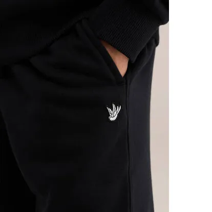 WE Fashion sweat tapered joggingbroek zwart, foto 4