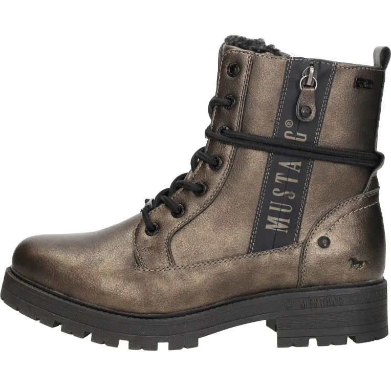 Mustang veterboots brons goudkleur, foto 2
