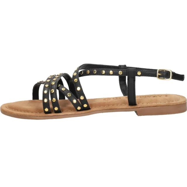 Lazamani Tova sandalen zwart