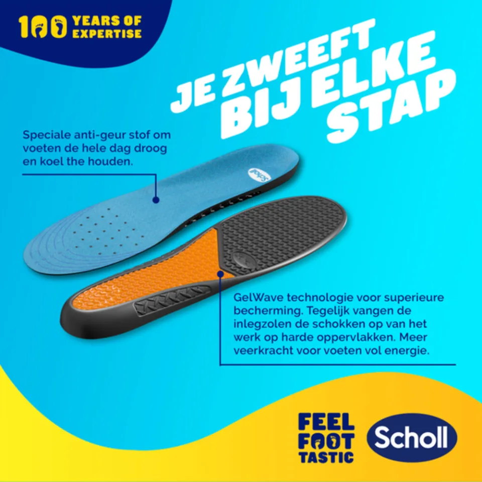 Dr. Scholl's GelActiv Inlegzolen Work & Boot Small-40.5 1 paar, foto 5