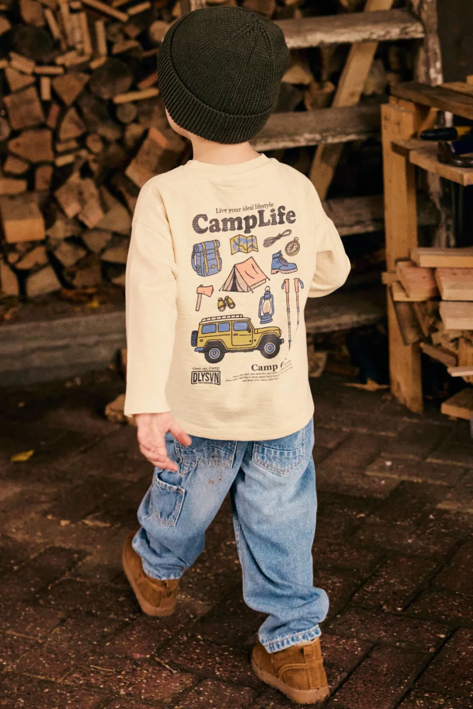 Daily7 barrel jeans lichtblauw blue denim, foto 7