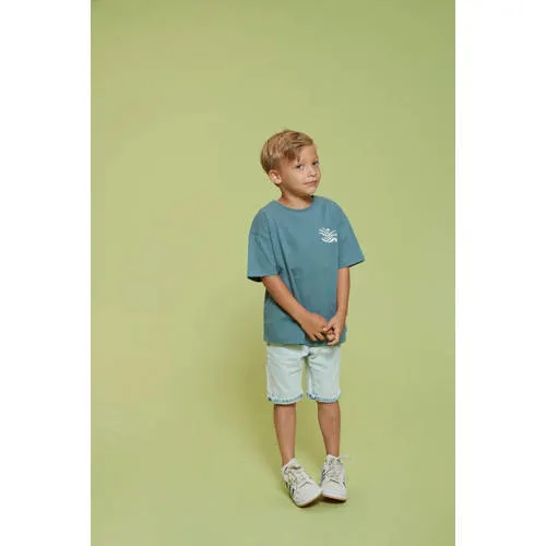 Sturdy Summer Denims jeansshort lichtblauw denim, foto 4