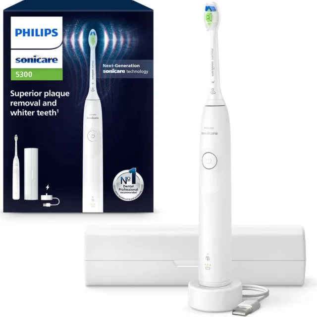 Philips Sonicare 5300 HX7108/02 tandenborstel wit