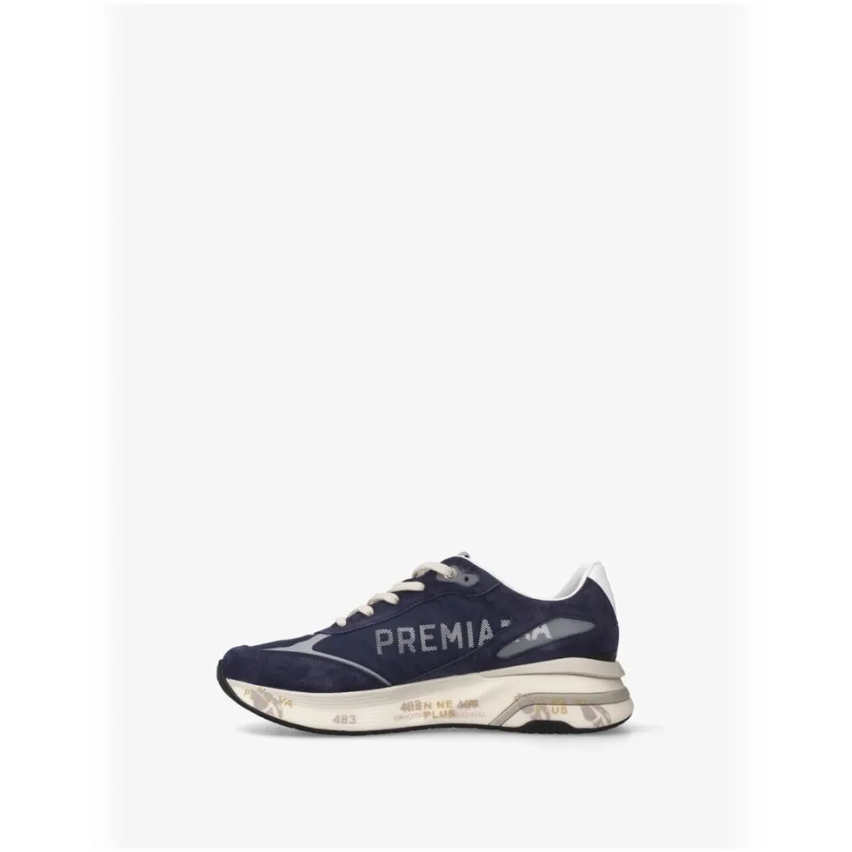 Premiata Moerun sneaker blauw, foto 2