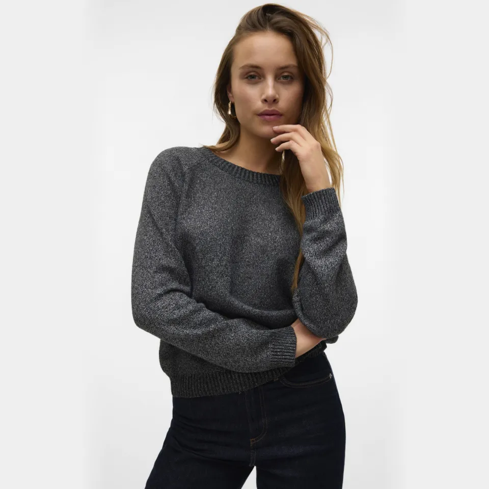 Vero Moda pullover grijs melange, foto 3