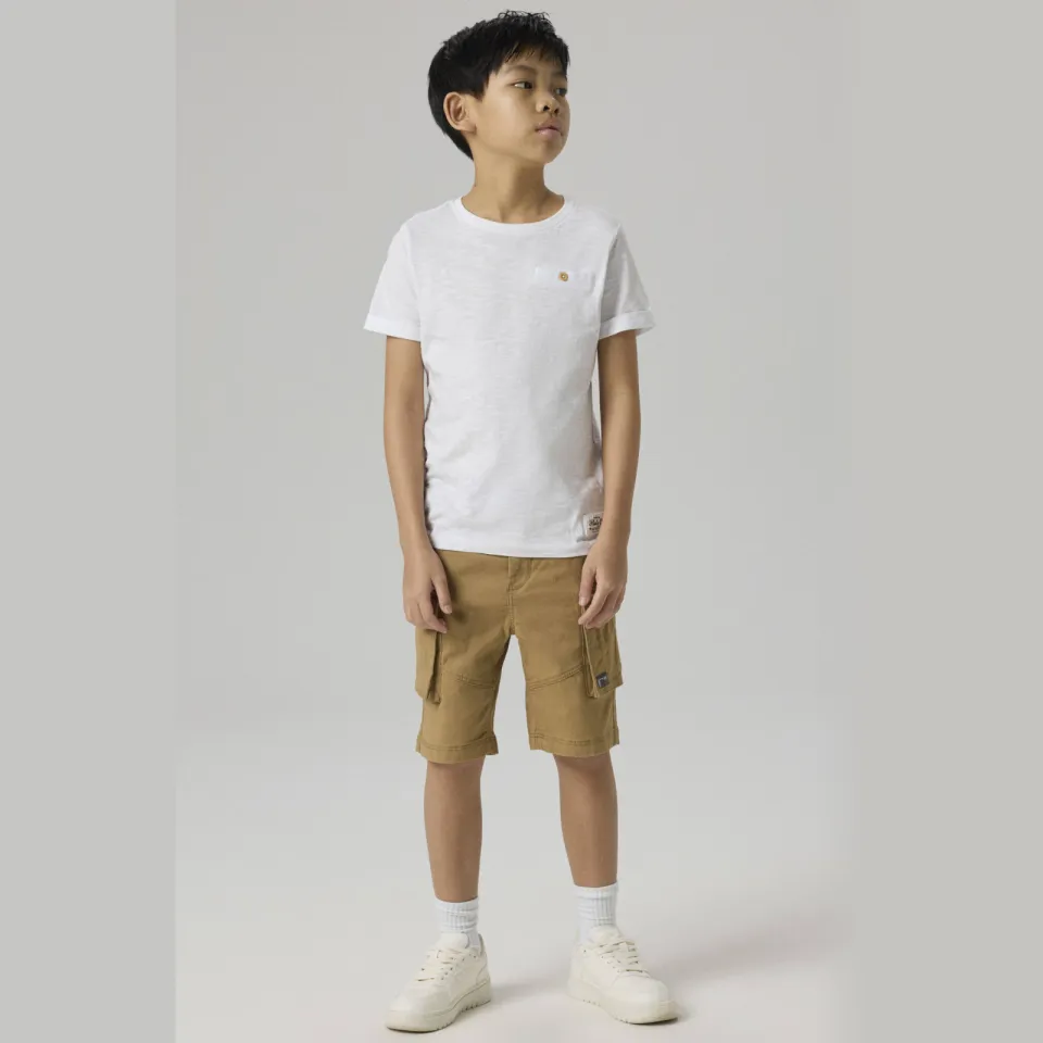 NAME IT NKMRYAN cargo bermuda olijfgroen Kelp