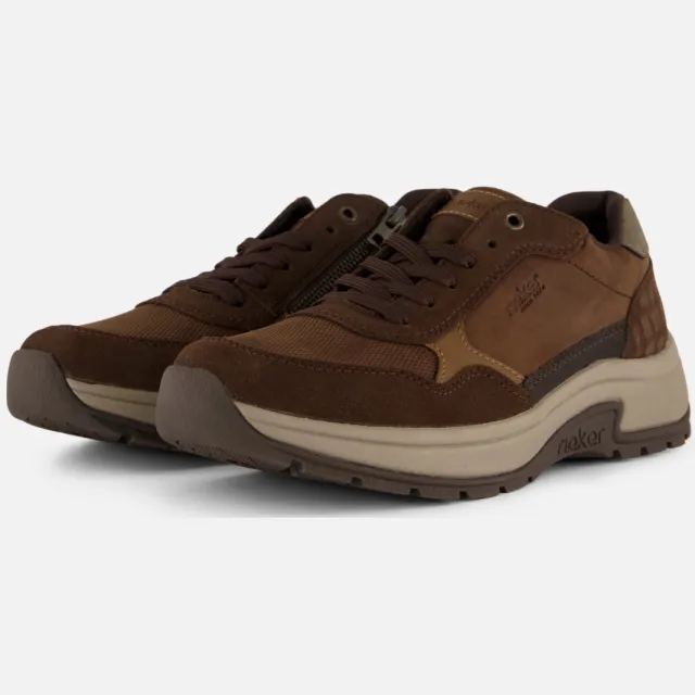 Rieker veterschoenen laag donkerbruin, foto 2