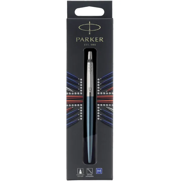 Parker Balpen parker jotter waterloo blue ct medium Blister blauw