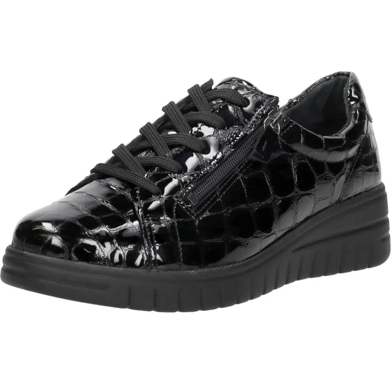 Sub55 Comfort Collection Isla 07 veterschoenen zwart, foto 3