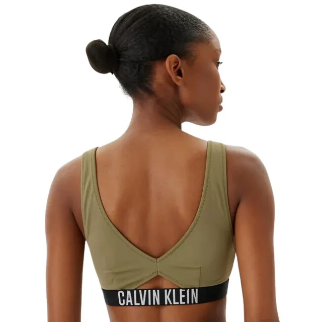 Calvin Klein Bralette-RP bikinitop groen, foto 2