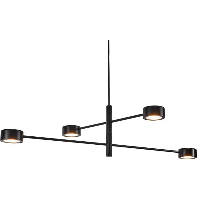 Nordlux hanglamp Clyde (Ø8,5 cm) Zwart