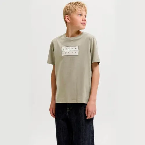 Jack & Jones T-shirt grijsgroen, foto 2