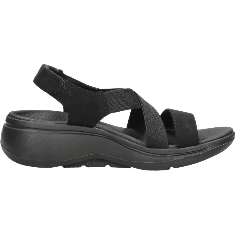 Skechers Go Walk Arch Fit sandaal zwart