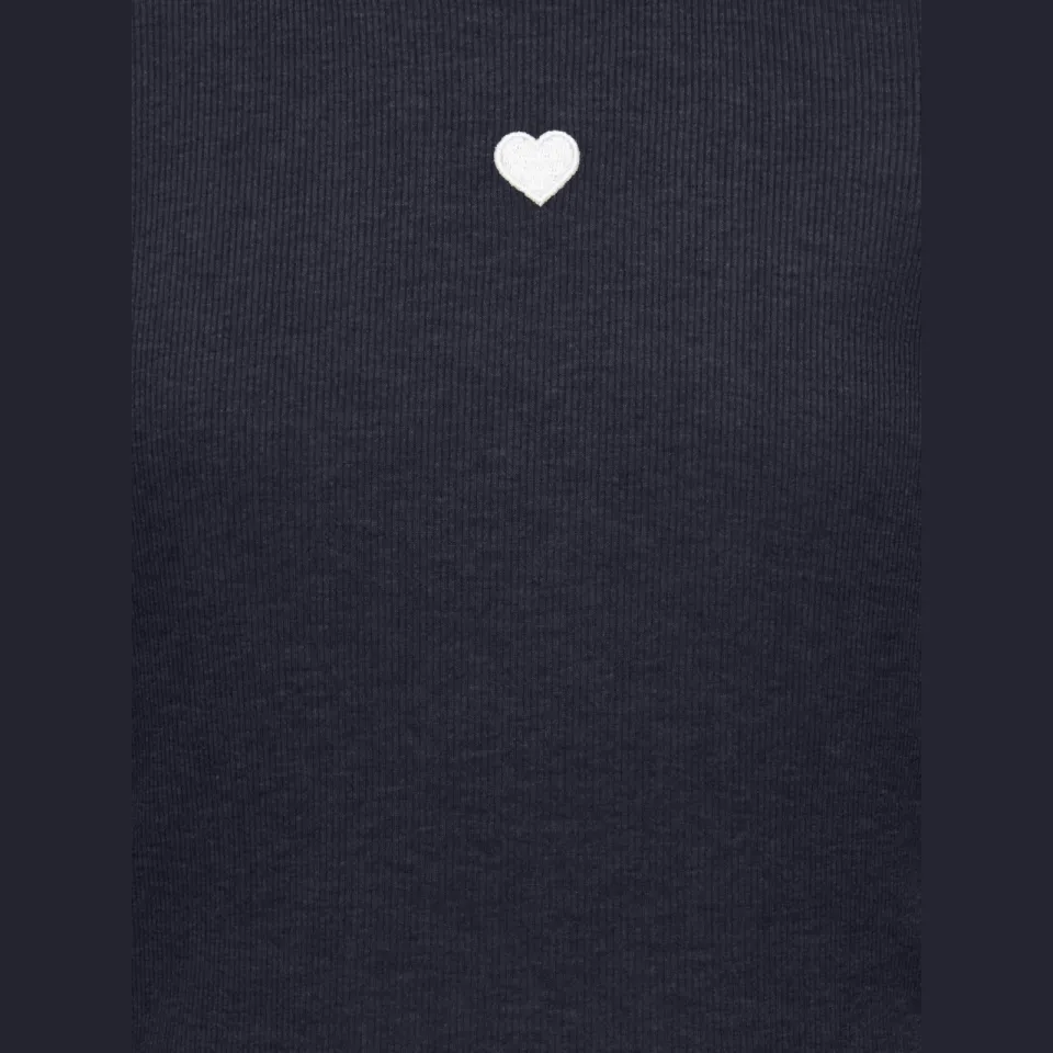Only aansluitende longsleeve donkerblauw, foto 3