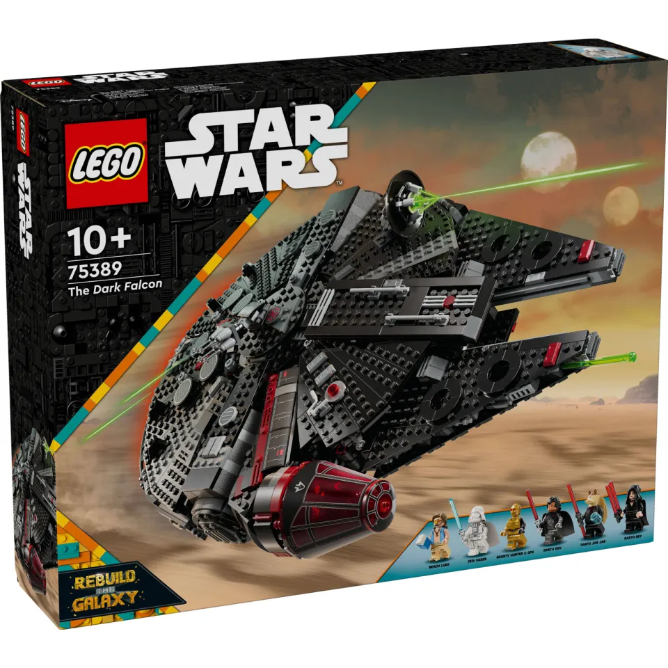 Lego Star Wars Dark Falcon Bouwbaar Ruimteschip Speelgoed Bouwpakket voor Kinderen 75389, foto 4