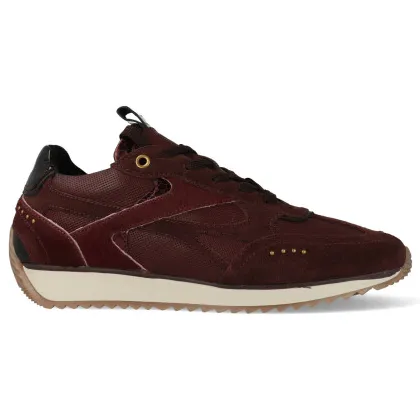 Posh by Poelman Sneakers valeria 59 bruin / bordeaux Rood