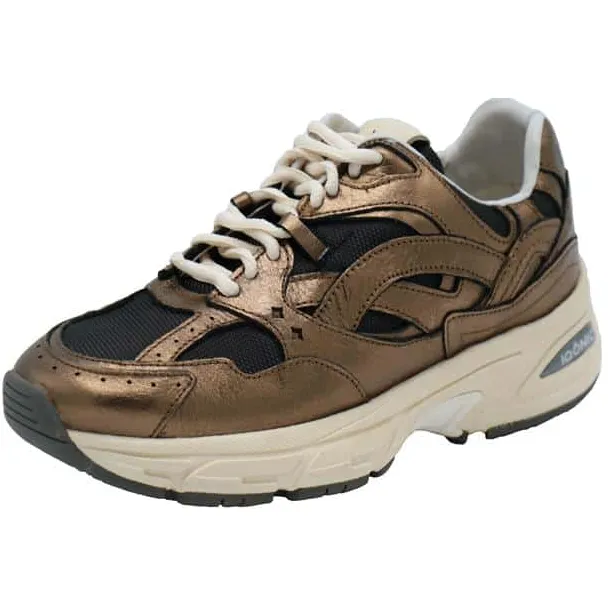 Iqonic Ease 1 lage sneakers goud, foto 3