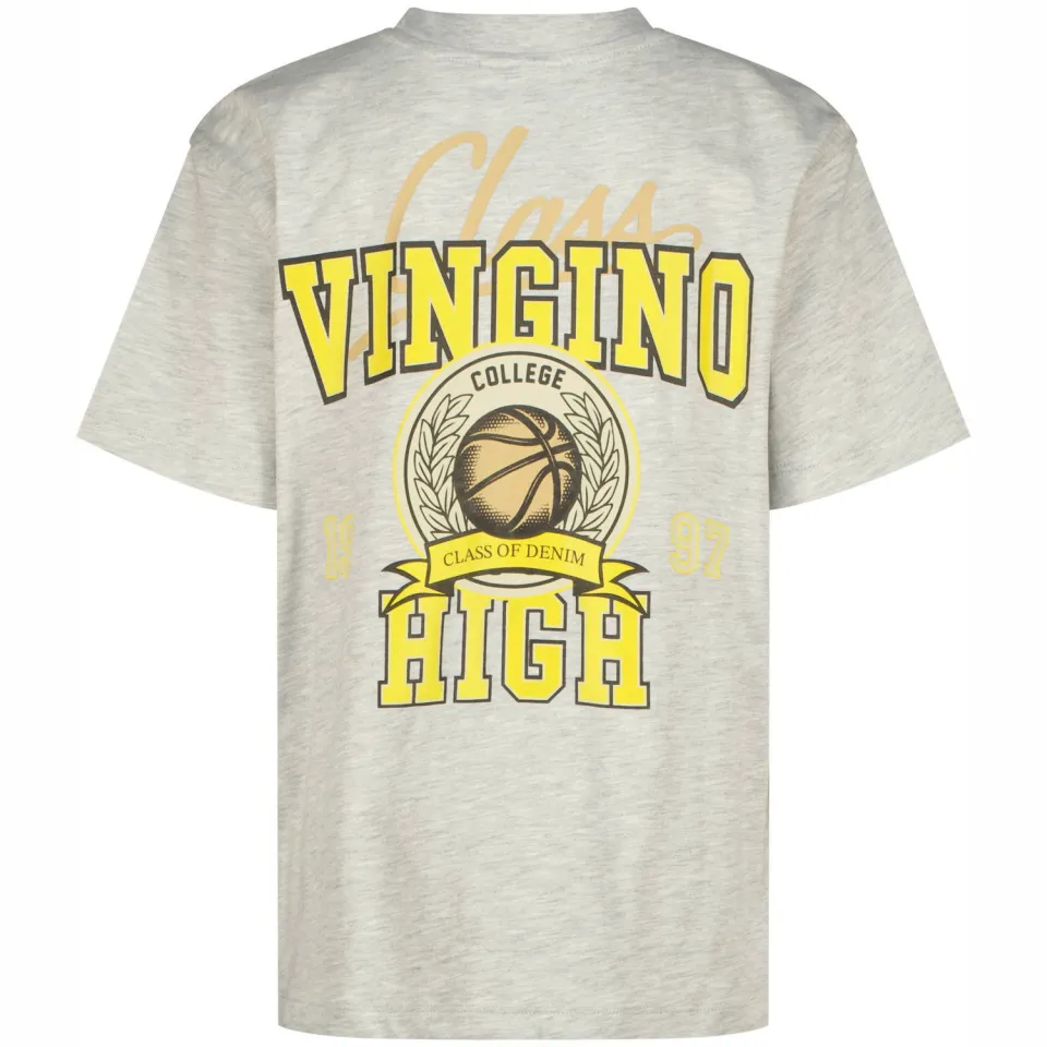 Vingino Hendric T-shirt lichtgrijs melange, foto 5