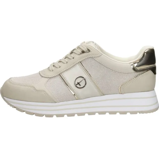 Tamaris lage sneakers beige, foto 2