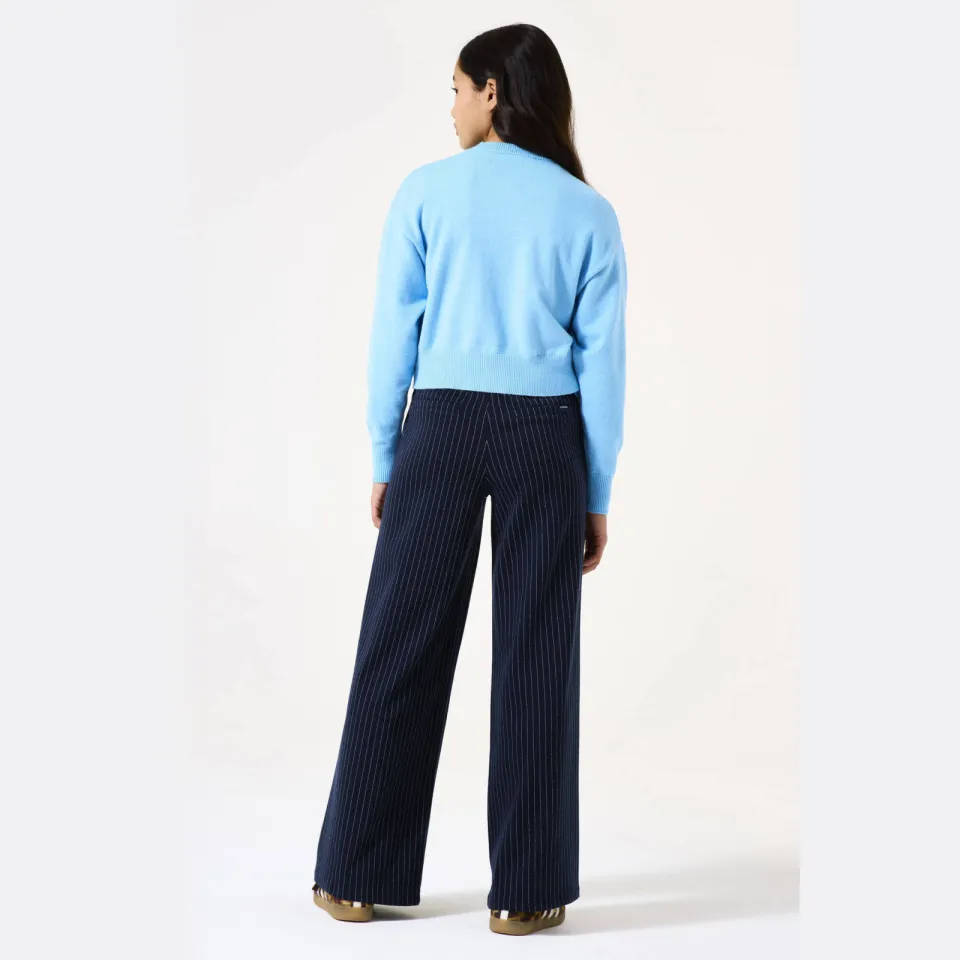 Garcia trui blauw fijn gebreid, foto 6