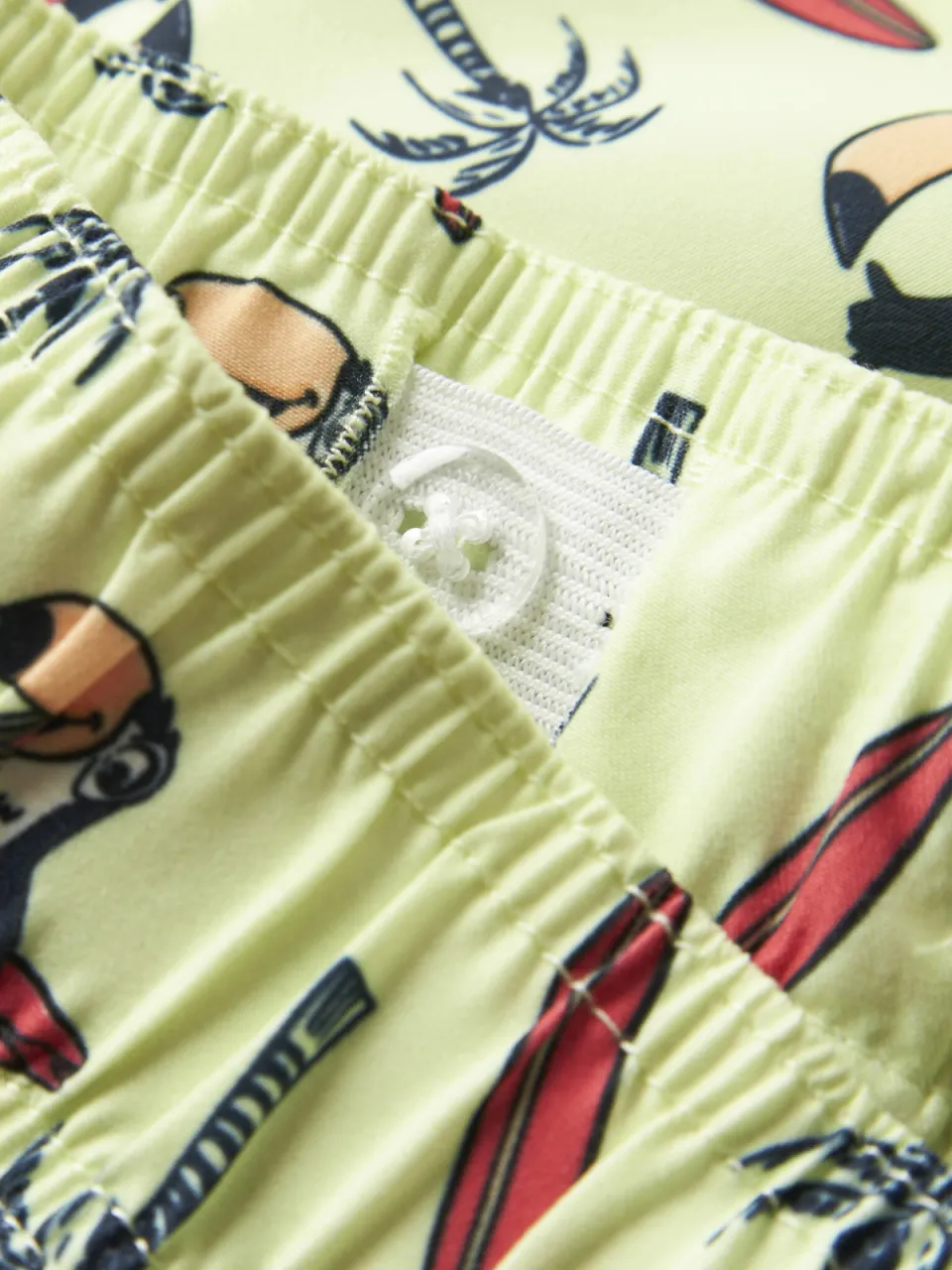 NAME IT KIDS zwemshort limegroen limegroen/multicolor, foto 5