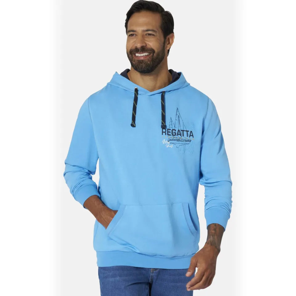 Jan Vanderstorm +FIT Collectie hoodie Plus Size GUNDBERT blauw, foto 3