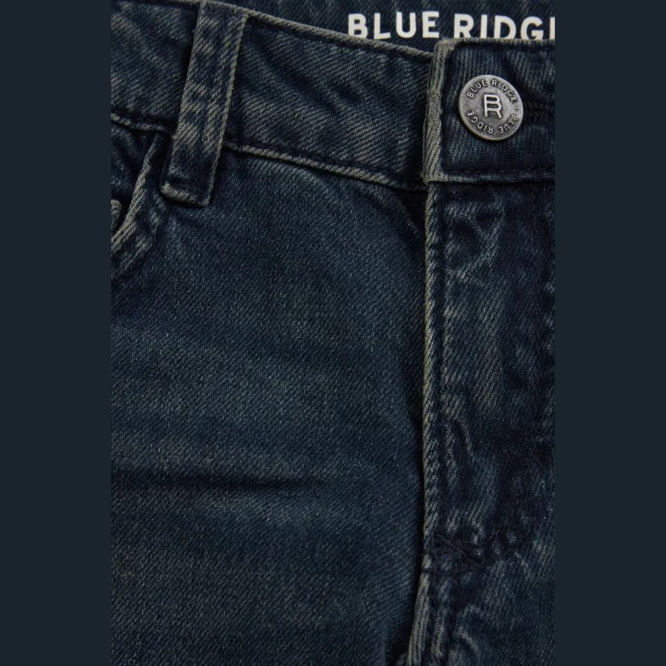 WE Fashion Blue Ridge wide leg jeans - donkerblauw, foto 5