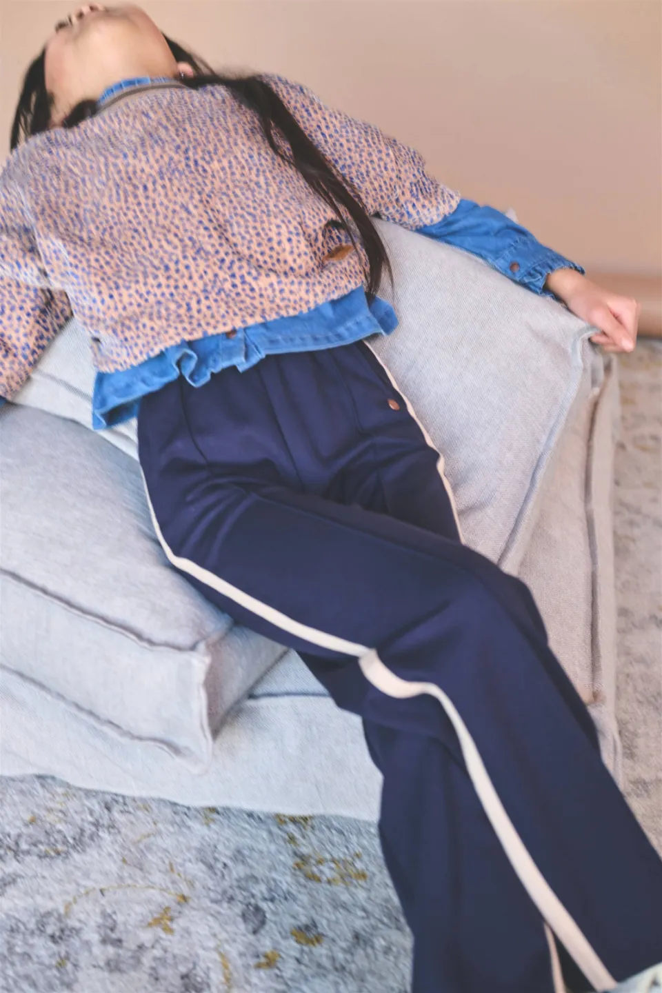 Nono Sayla broek donkerblauw, foto 3