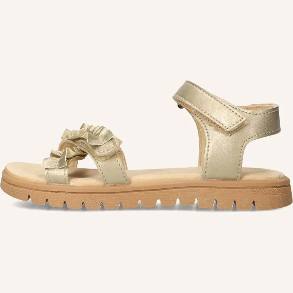 Ton & Ton Sandalen Malin Goudkleurig, foto 4