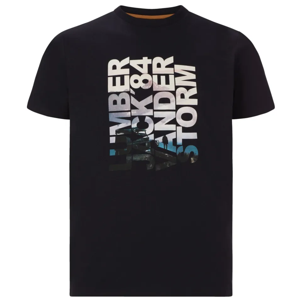 Jan Vanderstorm Ranstein t-shirt zwart, foto 2