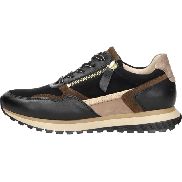 Gabor 3637867 lage sneaker zwart, foto 2
