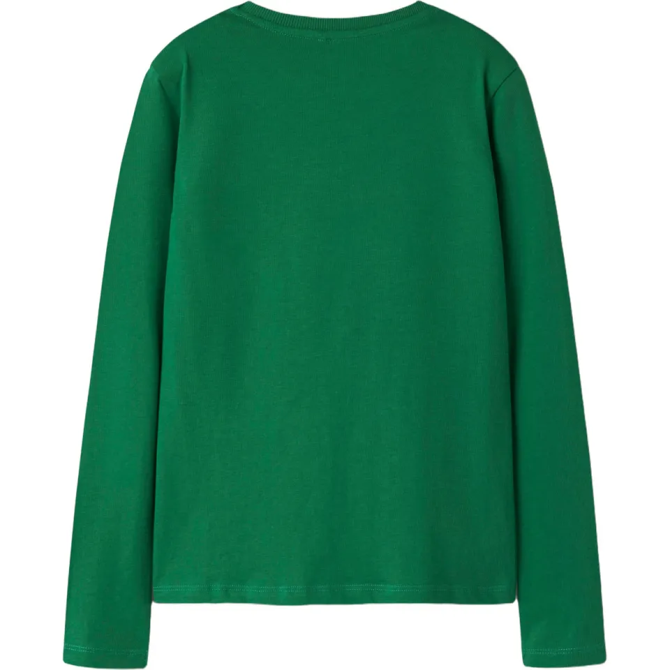 NAME IT longsleeves met tekst set van 3 groen blauw zwart, foto 3