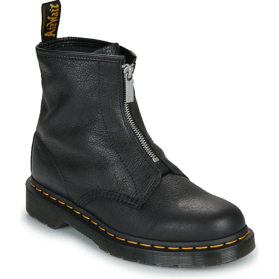 Dr. Martens 1460 Fz Black Virginia leren enkelboots zwart, foto 2